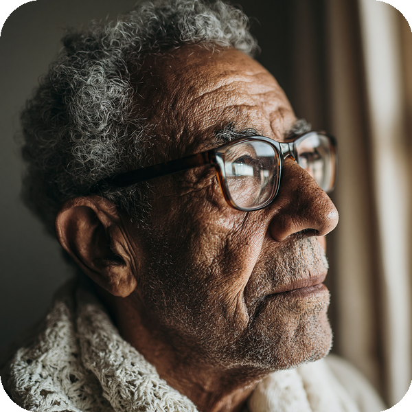 Gentle landscape illustration representing memory care and dementia support at home